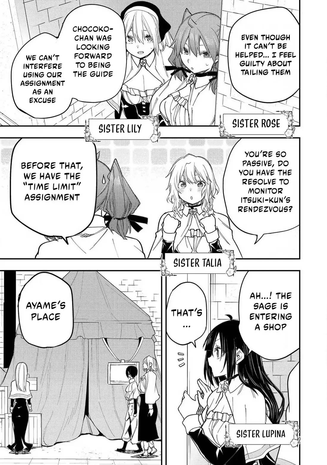 Doing Secret Things with the Holy Maidens Chapter 65 page 4 - Chapter 65