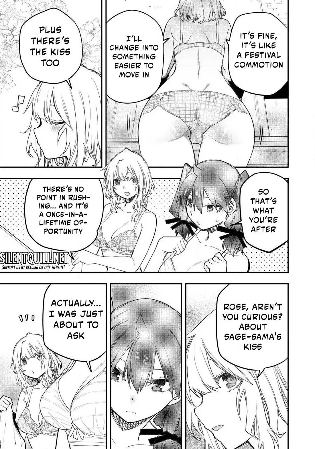 Doing Secret Things with the Holy Maidens Chapter 66 page 14 - Chapter 66