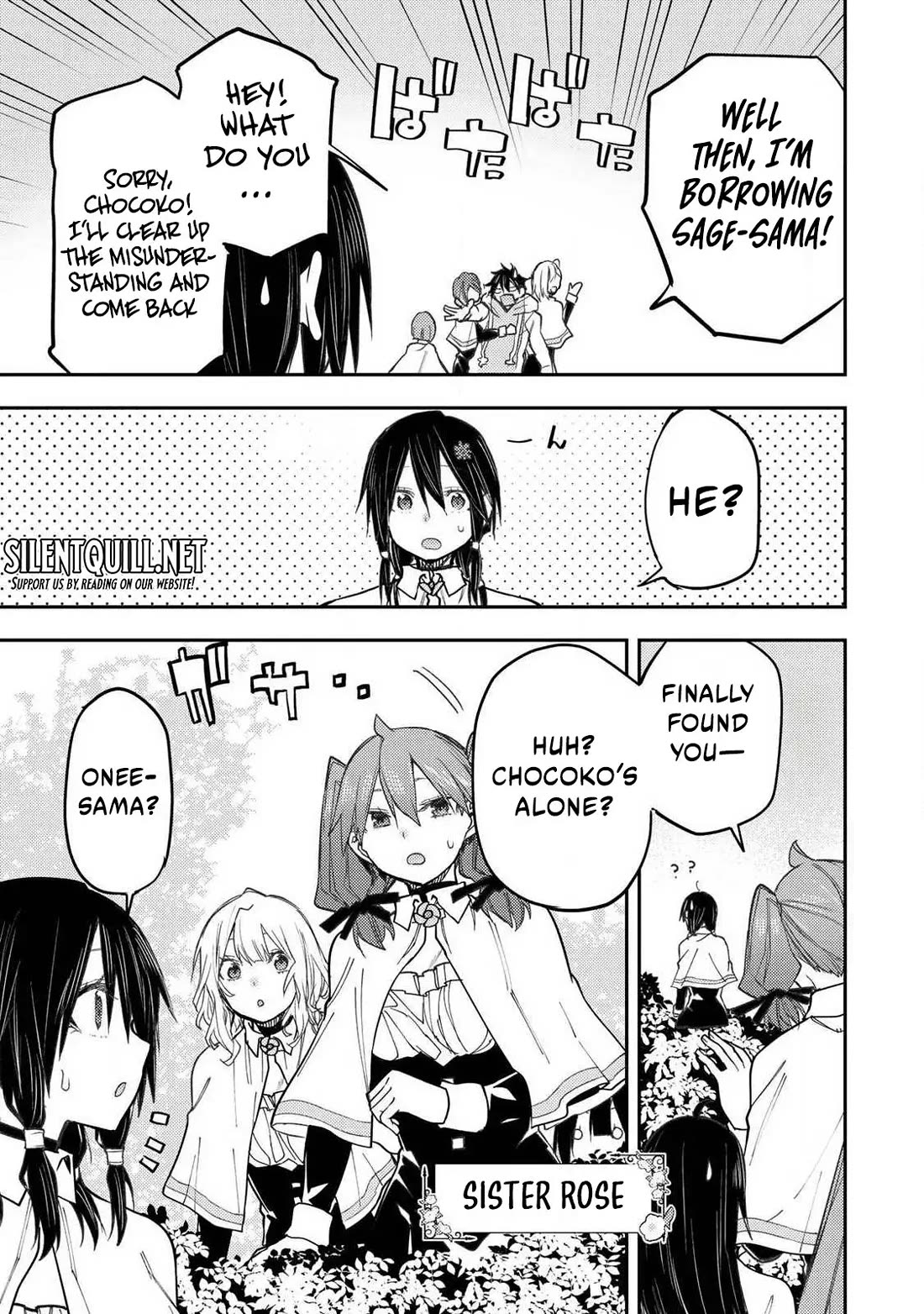 Doing Secret Things with the Holy Maidens Chapter 66 page 8 - Chapter 66