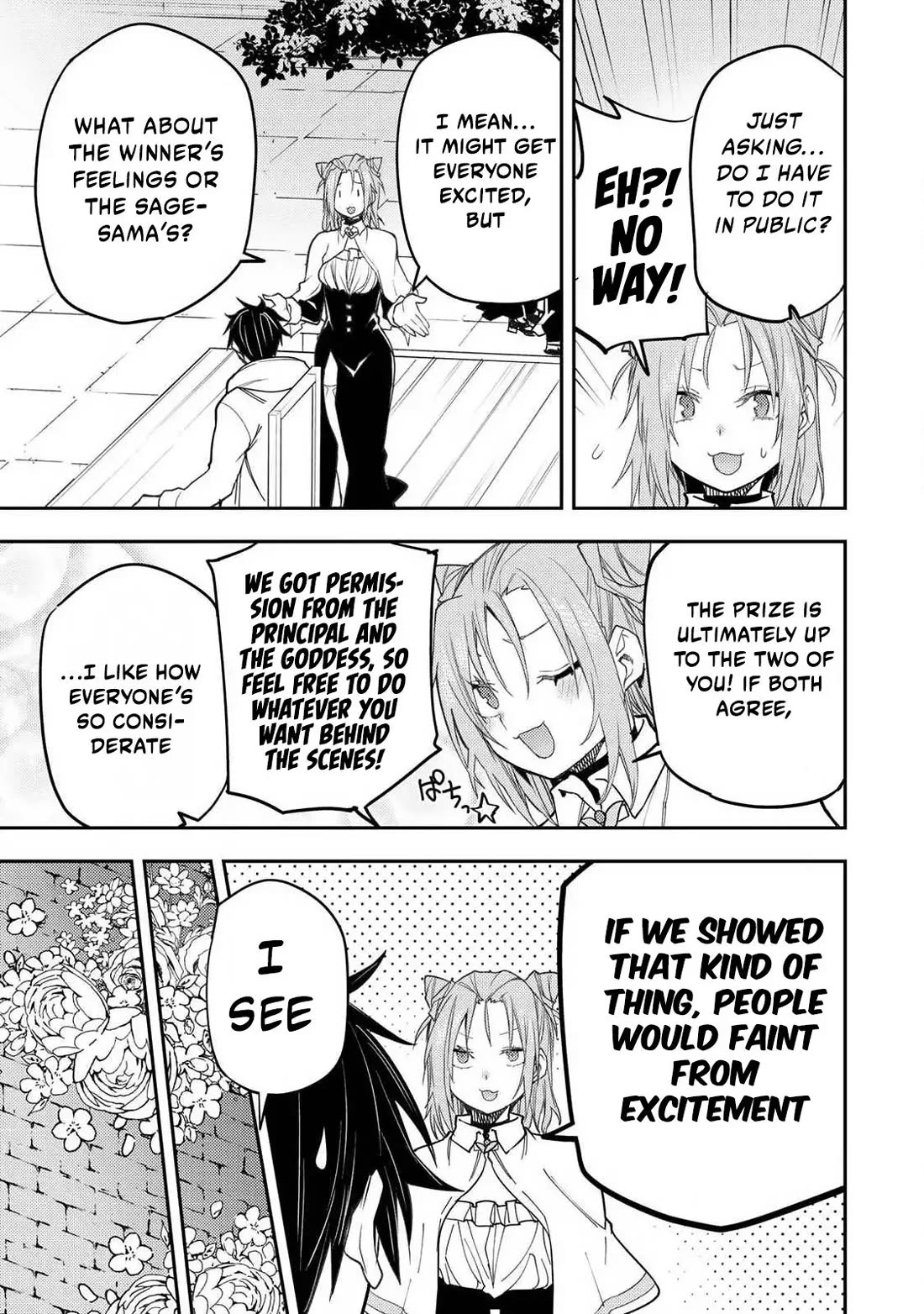 Doing Secret Things with the Holy Maidens Chapter 67 page 8 - Chapter 67