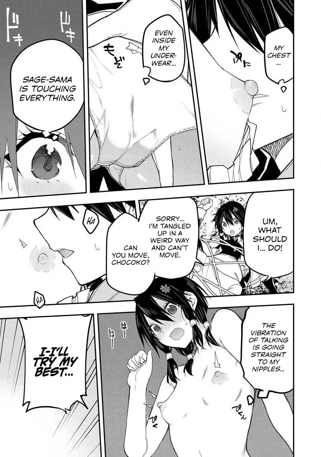 Doing Secret Things with the Holy Maidens Chapter 69 page 10 - Chapter 69
