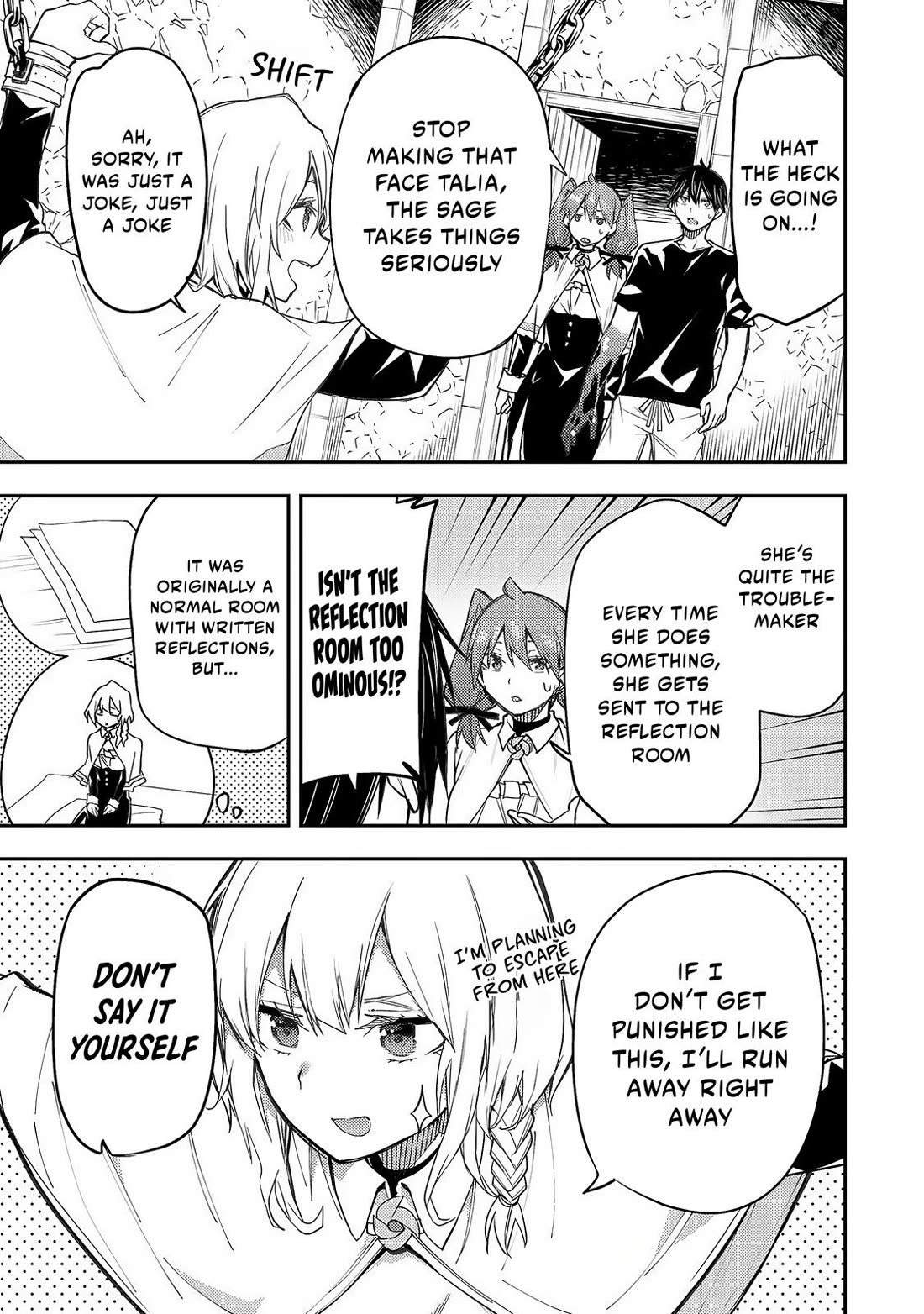Doing Secret Things with the Holy Maidens Chapter 7 page 8 - Chapter 7
