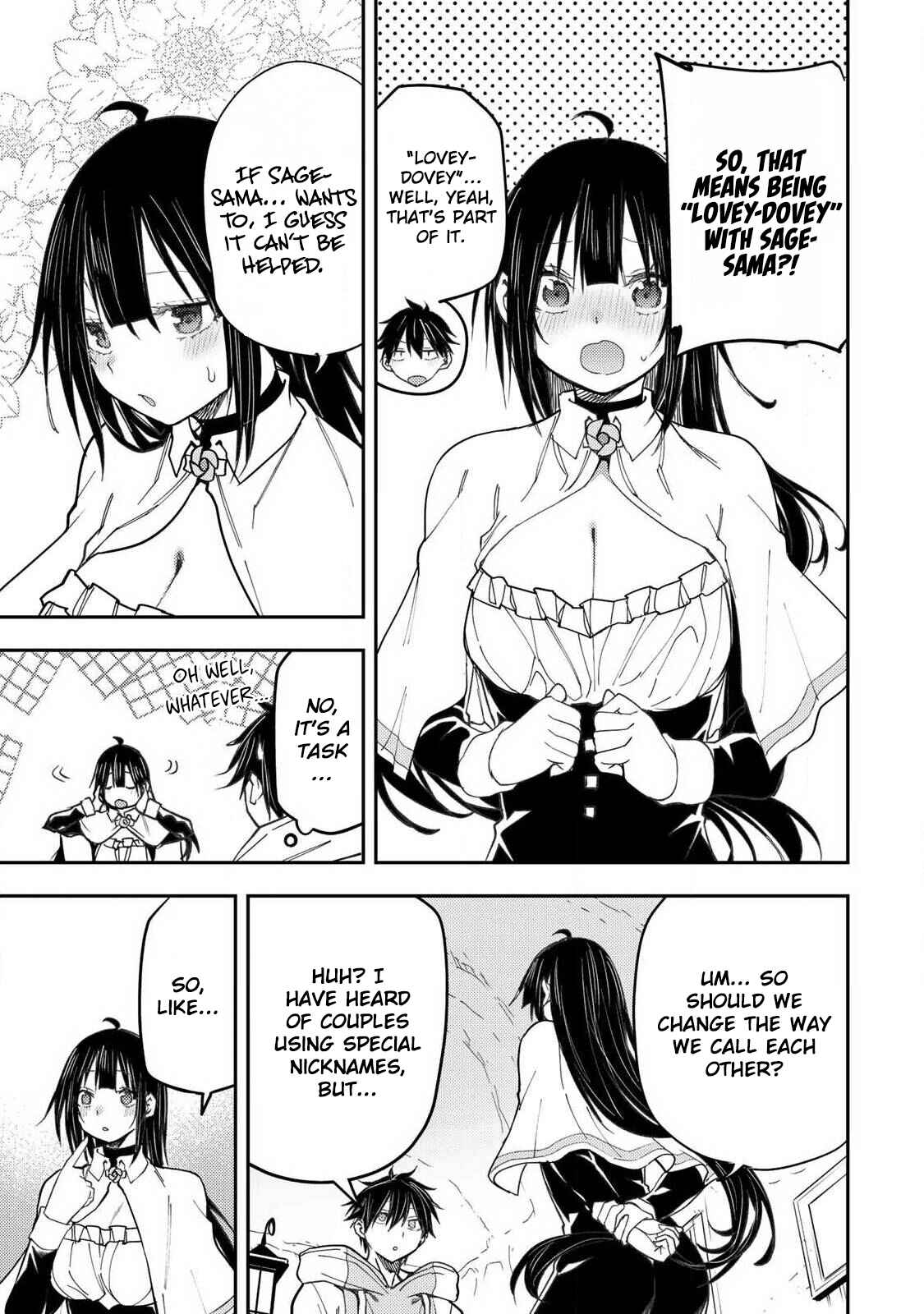 Doing Secret Things with the Holy Maidens Chapter 73 page 6 - Chapter 73