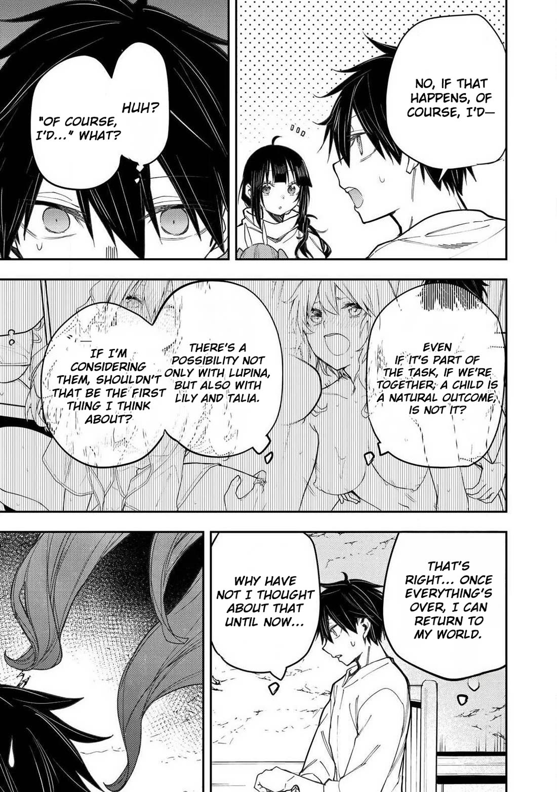 Doing Secret Things with the Holy Maidens Chapter 77 page 12 - Chapter 77