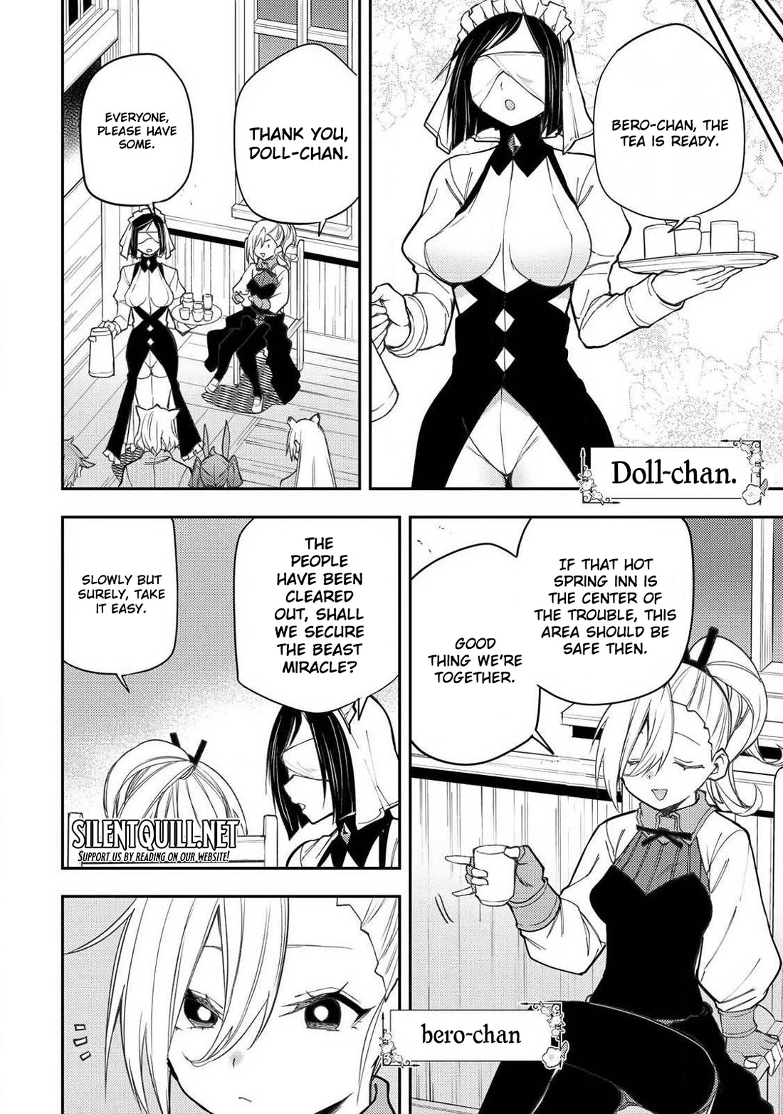 Doing Secret Things with the Holy Maidens Chapter 86 page 9 - Chapter 86