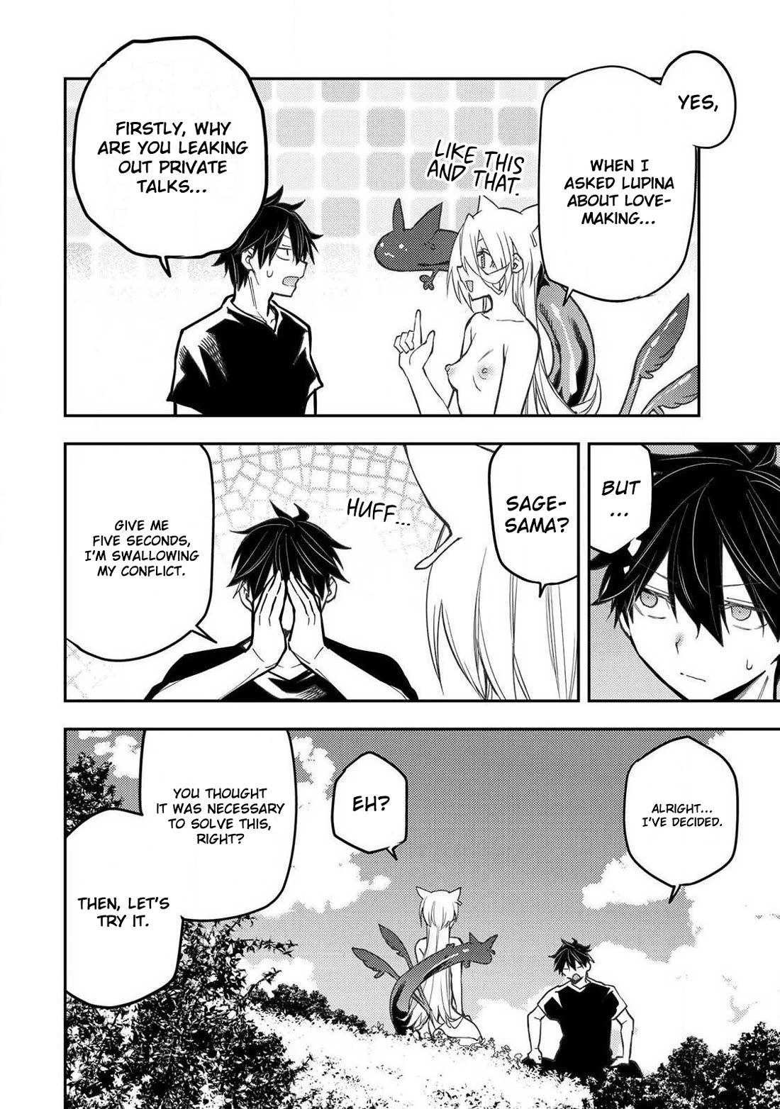 Doing Secret Things with the Holy Maidens Chapter 89 page 7 - Chapter 89