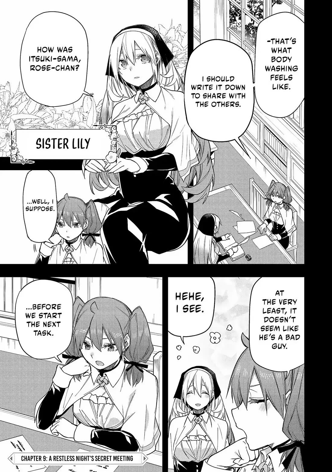 Doing Secret Things with the Holy Maidens Chapter 9 page 2 - Chapter 9