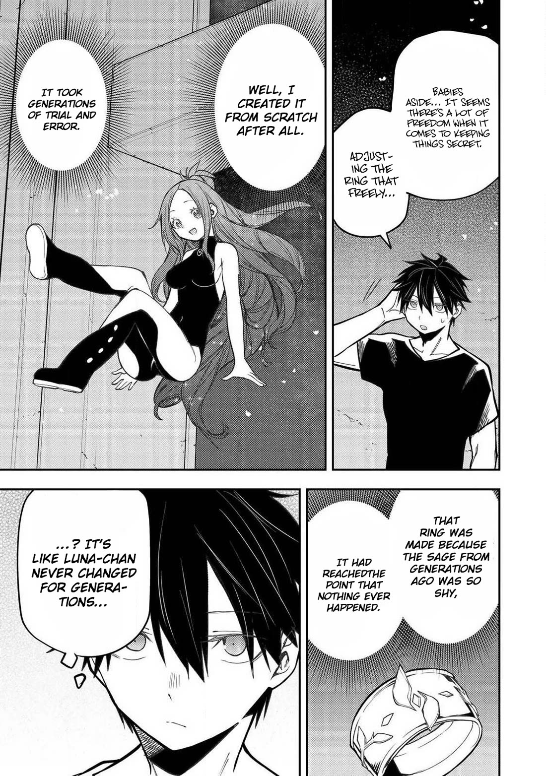 Doing Secret Things with the Holy Maidens Chapter 90 page 8 - Chapter 90
