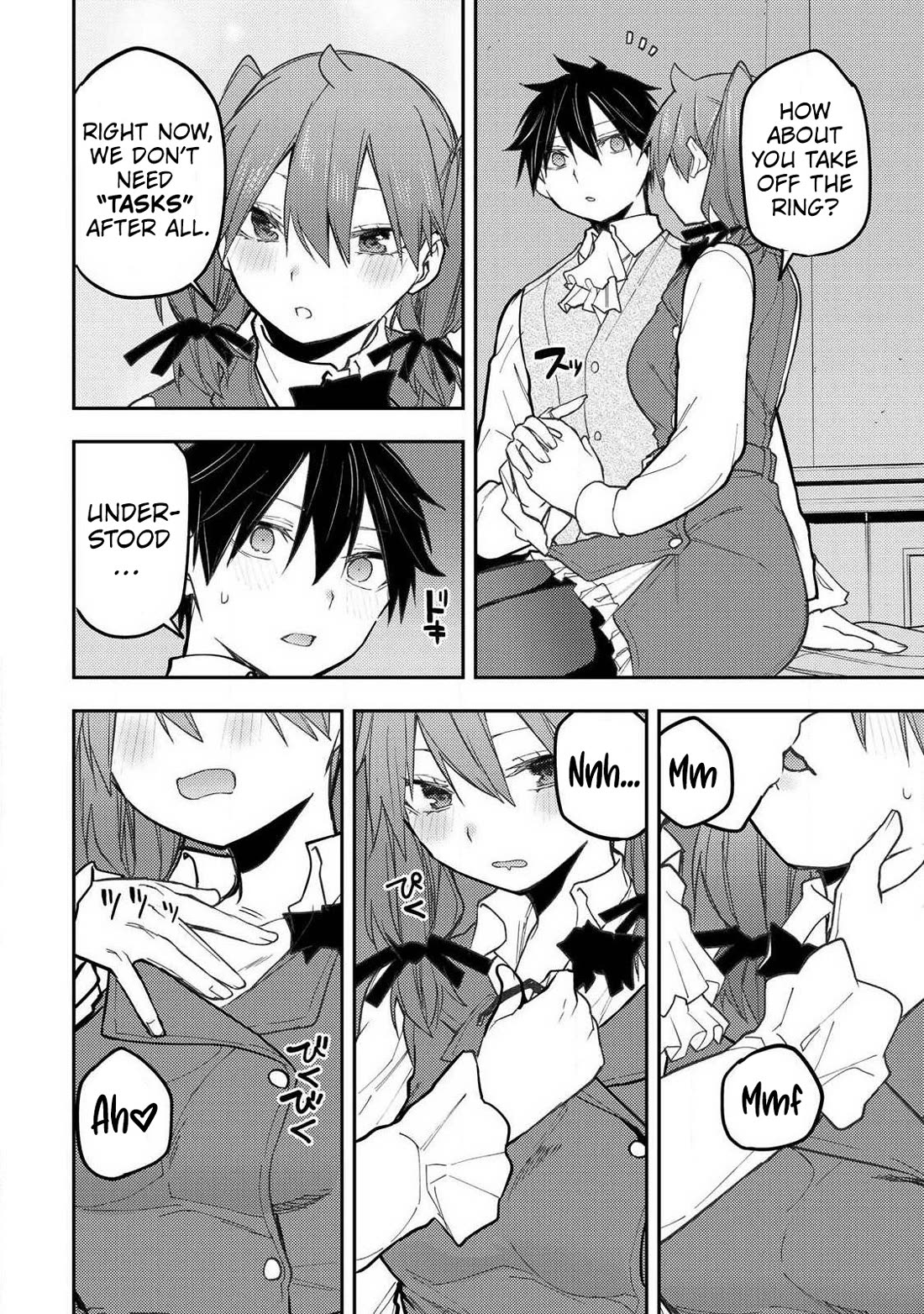 Doing Secret Things with the Holy Maidens Chapter 95 page 9 - Chapter 95