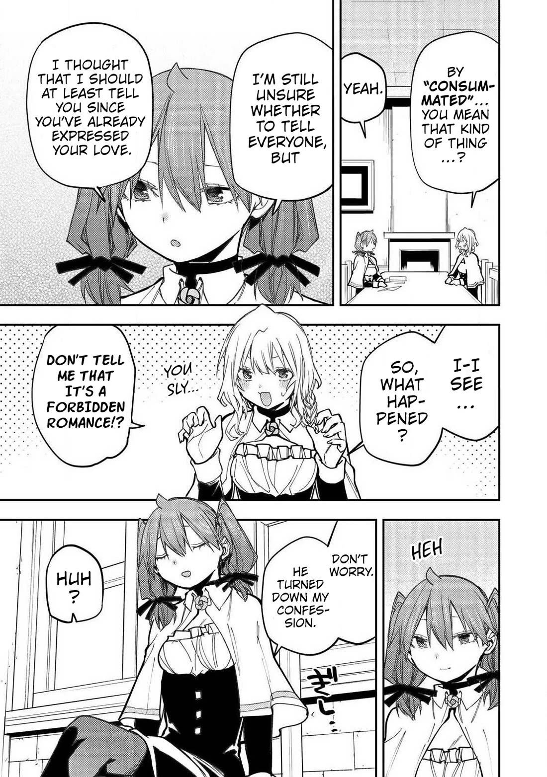 Doing Secret Things with the Holy Maidens Chapter 97 page 10 - Chapter 97