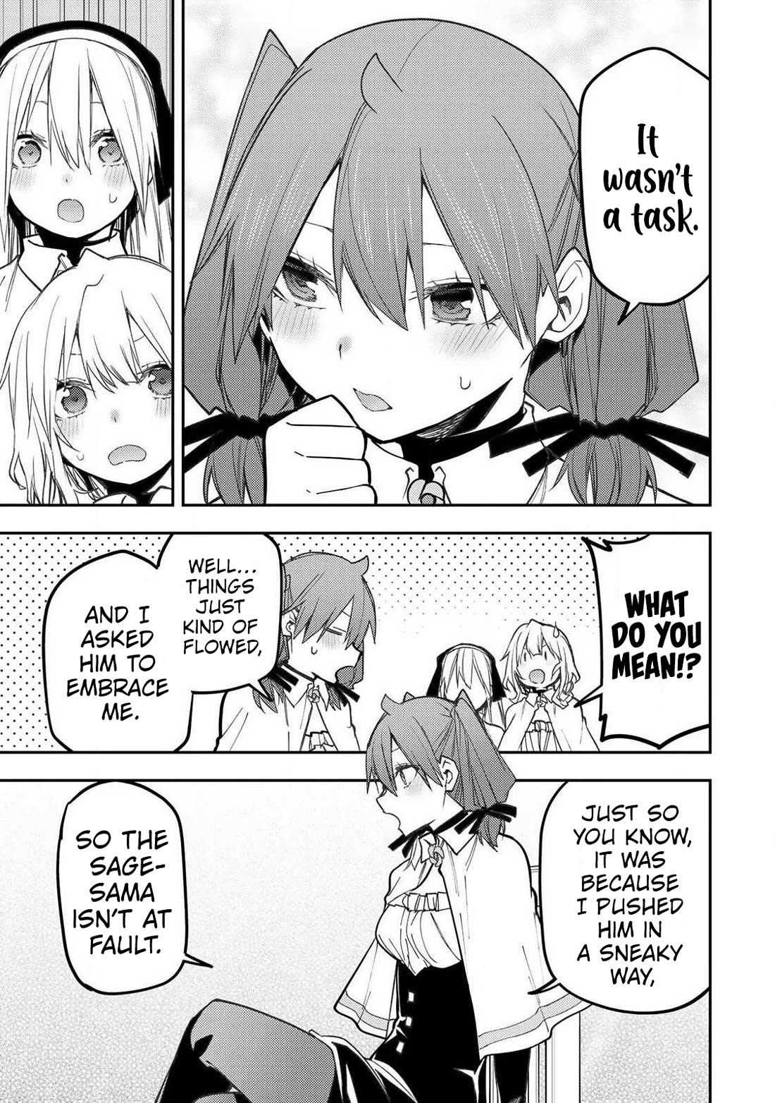 Doing Secret Things with the Holy Maidens Chapter 98 page 14 - Chapter 98