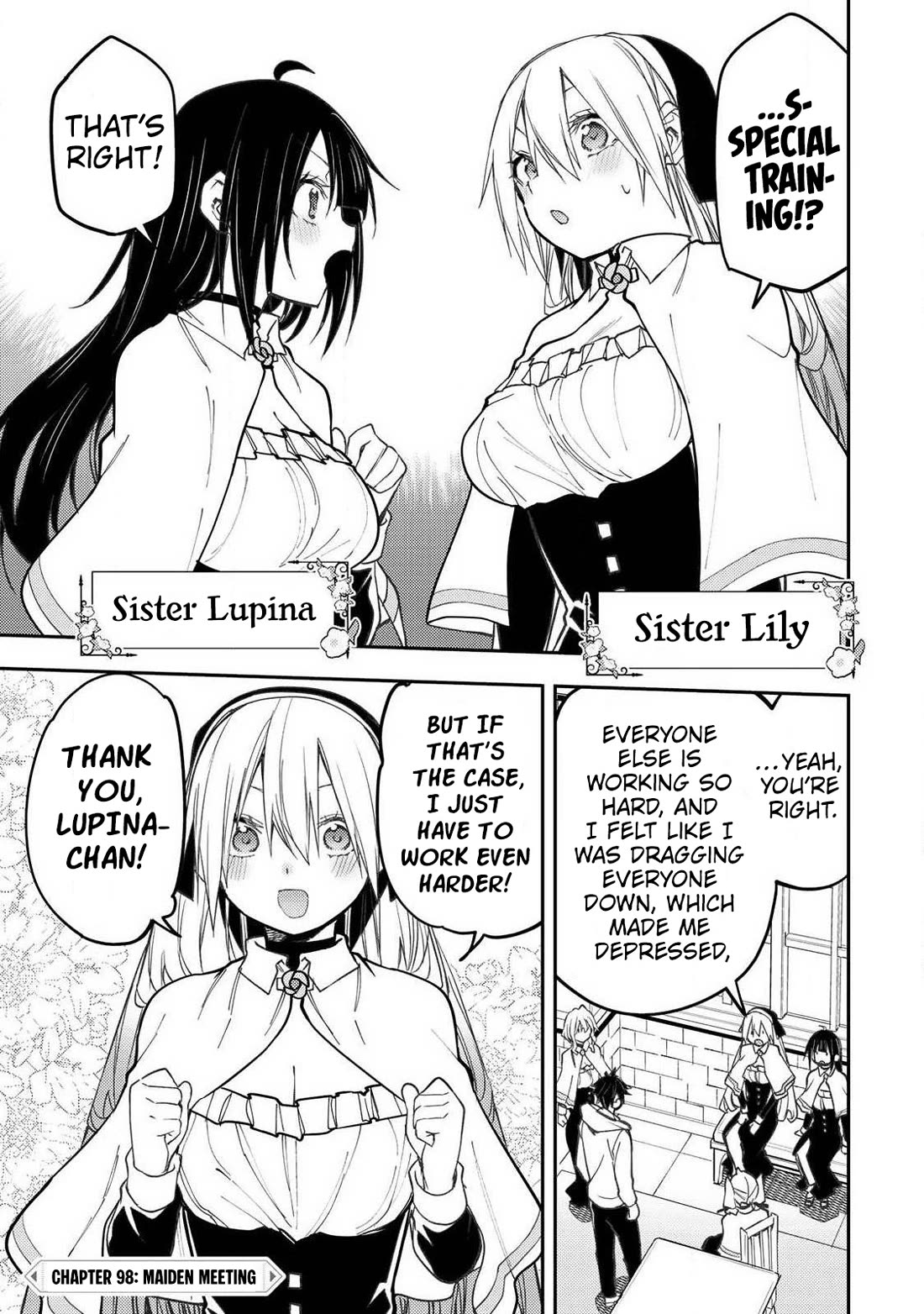 Doing Secret Things with the Holy Maidens Chapter 98 page 2 - Chapter 98