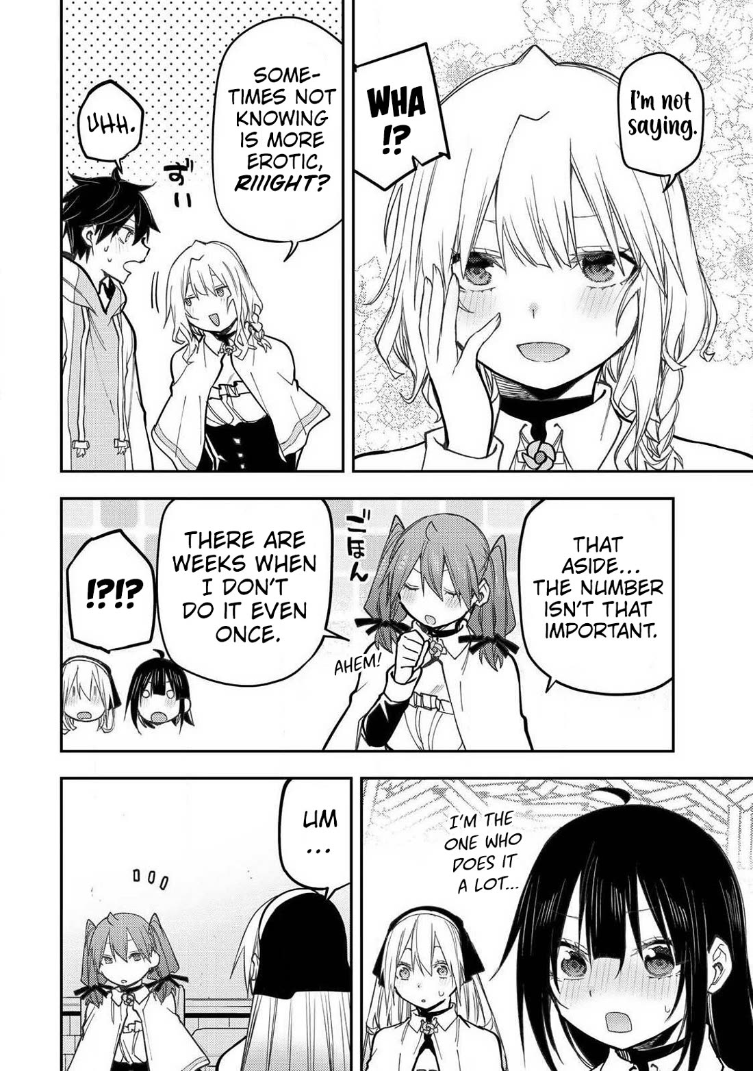 Doing Secret Things with the Holy Maidens Chapter 98 page 9 - Chapter 98