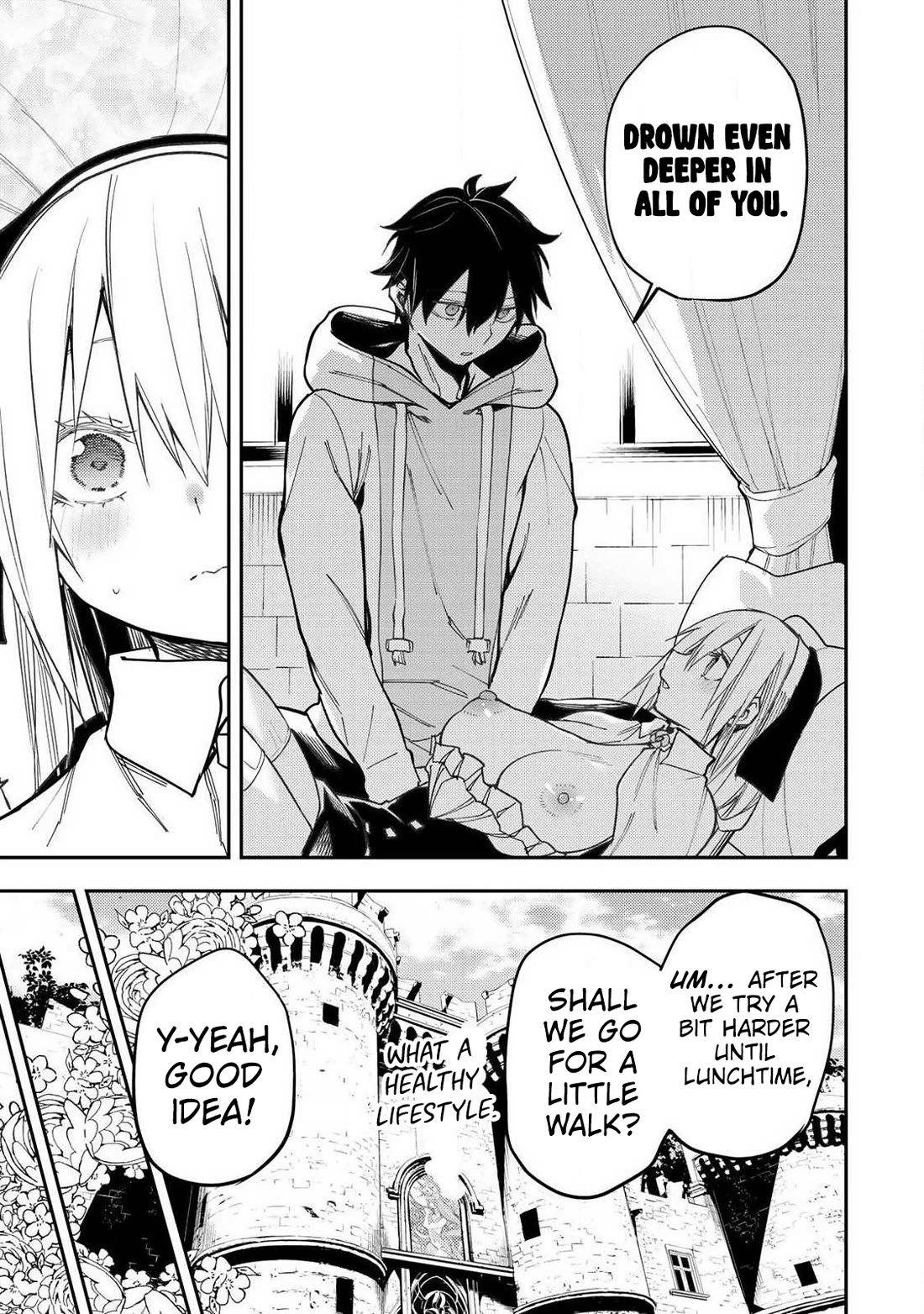 Doing Secret Things with the Holy Maidens Chapter 99 page 8 - Chapter 99