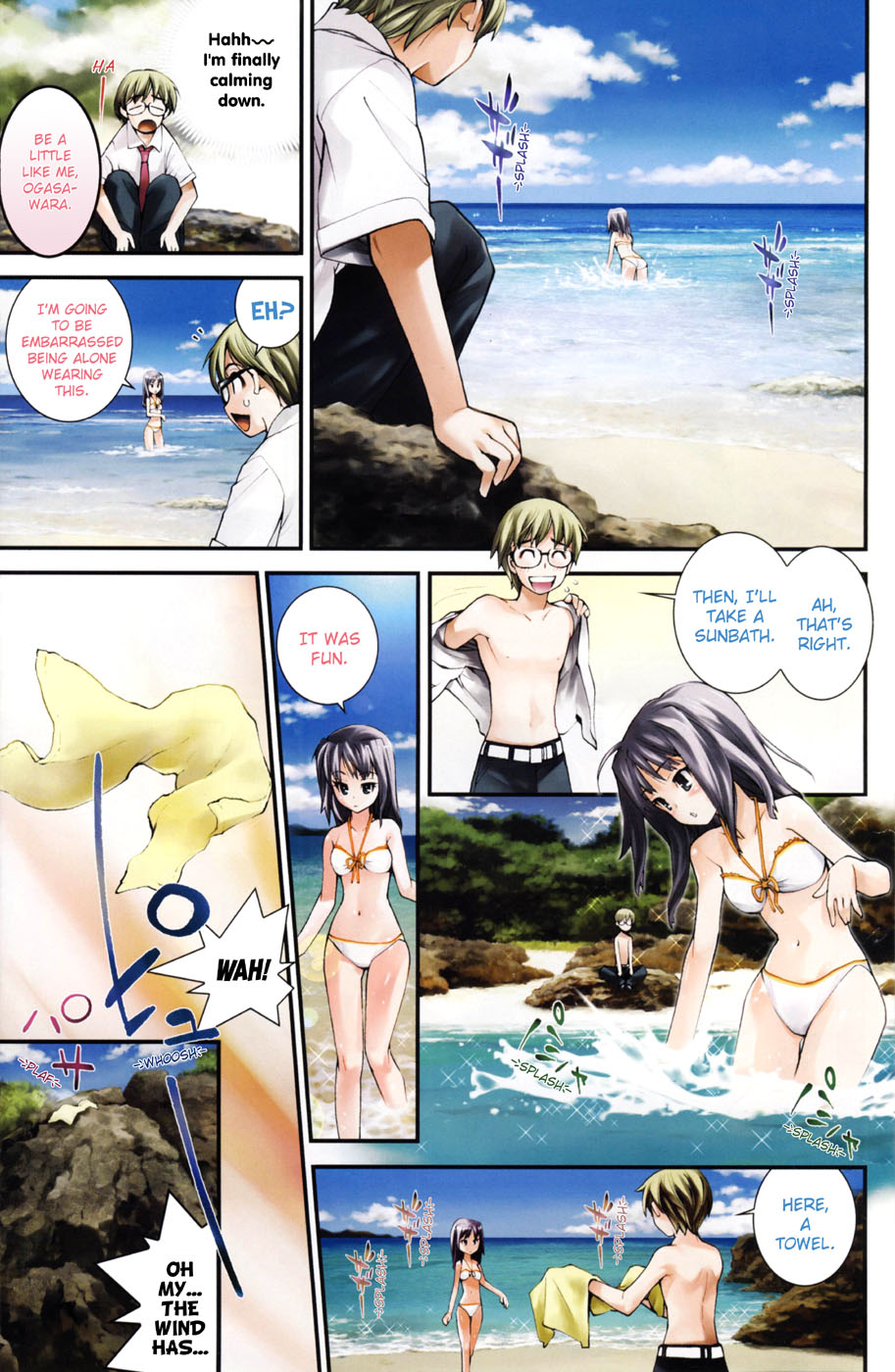 Doki Doki Summer Beach Chapter 0.2 page 5 - Chapter 0 v2 : Oneshot