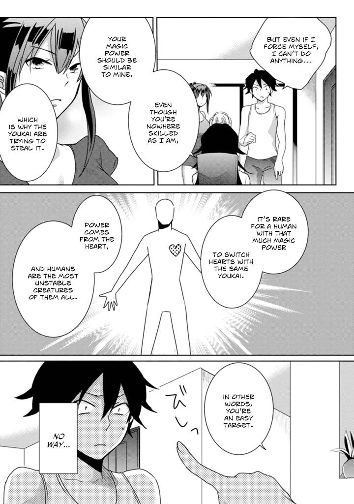 Doki Doki Yokai Love Battle! ~ Great Yokai War! Chapter 3 page 9 - Chapter 3: The Third Kai