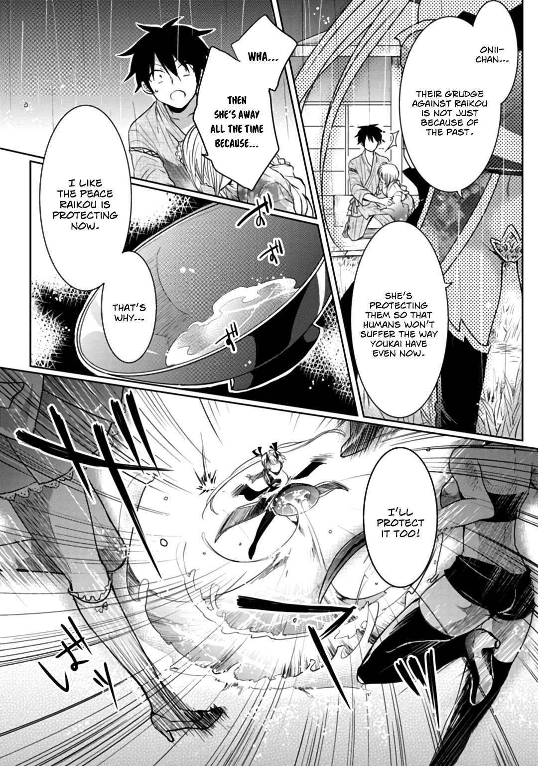 Doki Doki Yokai Love Battle! ~ Great Yokai War! Chapter 6 page 14 - Chapter 6: The Sixth Kai
