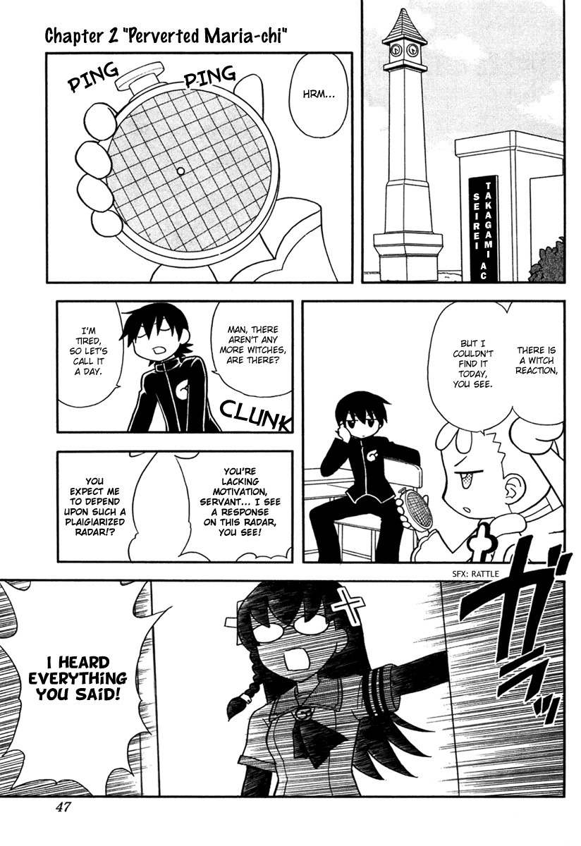 Dokidoki Majo Shinpan! Chapter 2 page 1 - Chapter 2: Perverted Maria-chi