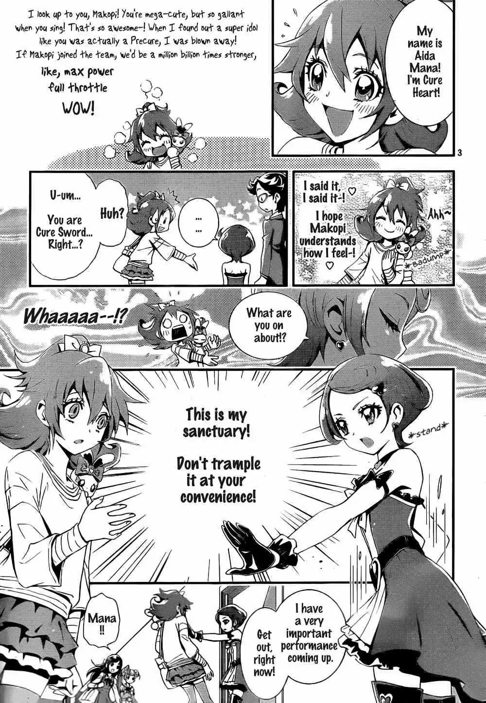 Dokidoki! Precure Chapter 2 page 3 - Chapter 2