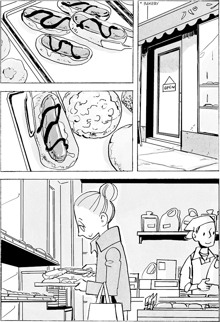 Doko ka de Dare ka mo Tabete iru Chapter 6 page 3 - Chapter 6: Overtime Pastries