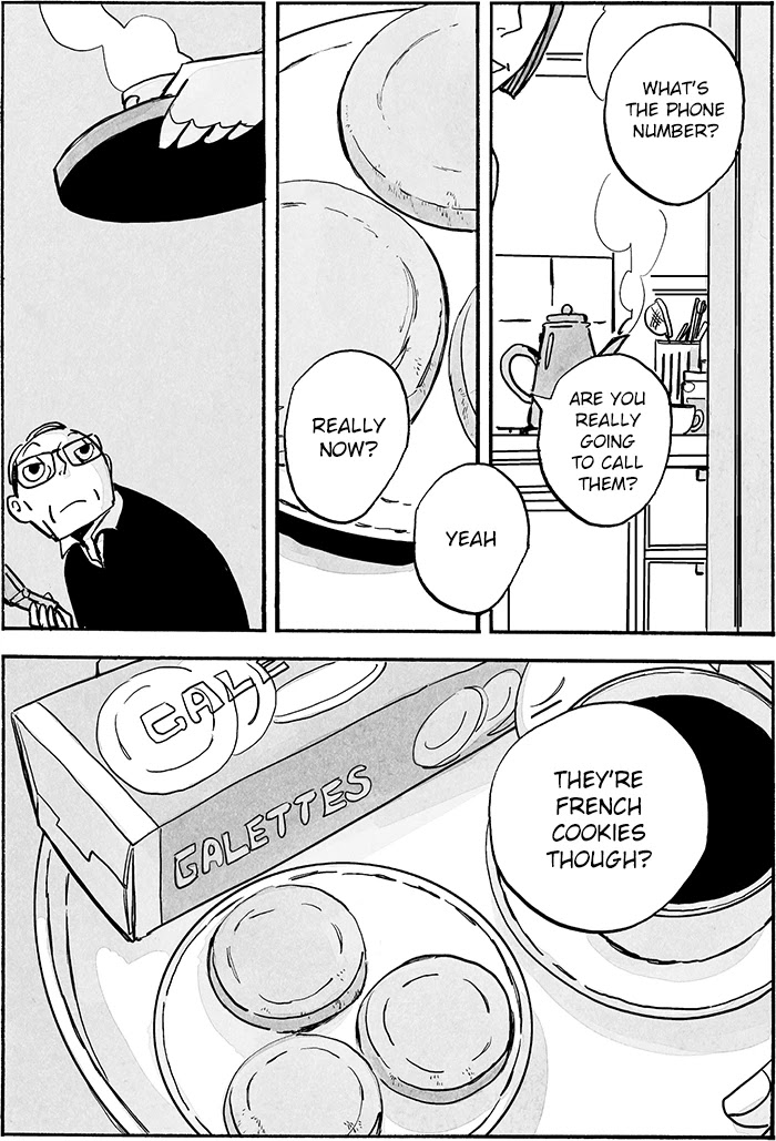 Doko ka de Dare ka mo Tabete iru Chapter 7 page 6 - Chapter 7: Cookies, Bottoms Up