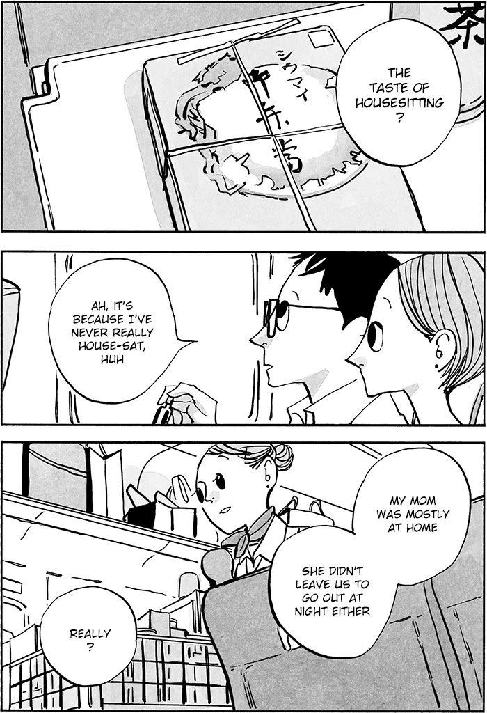 Doko ka de Dare ka mo Tabete iru Chapter 8 page 3 - Chapter 8: The Taste of Housesitting