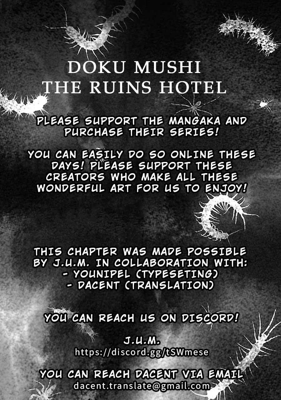 Doku Mushi - The Ruins Hotel Chapter 6 page 40 - Chapter 6