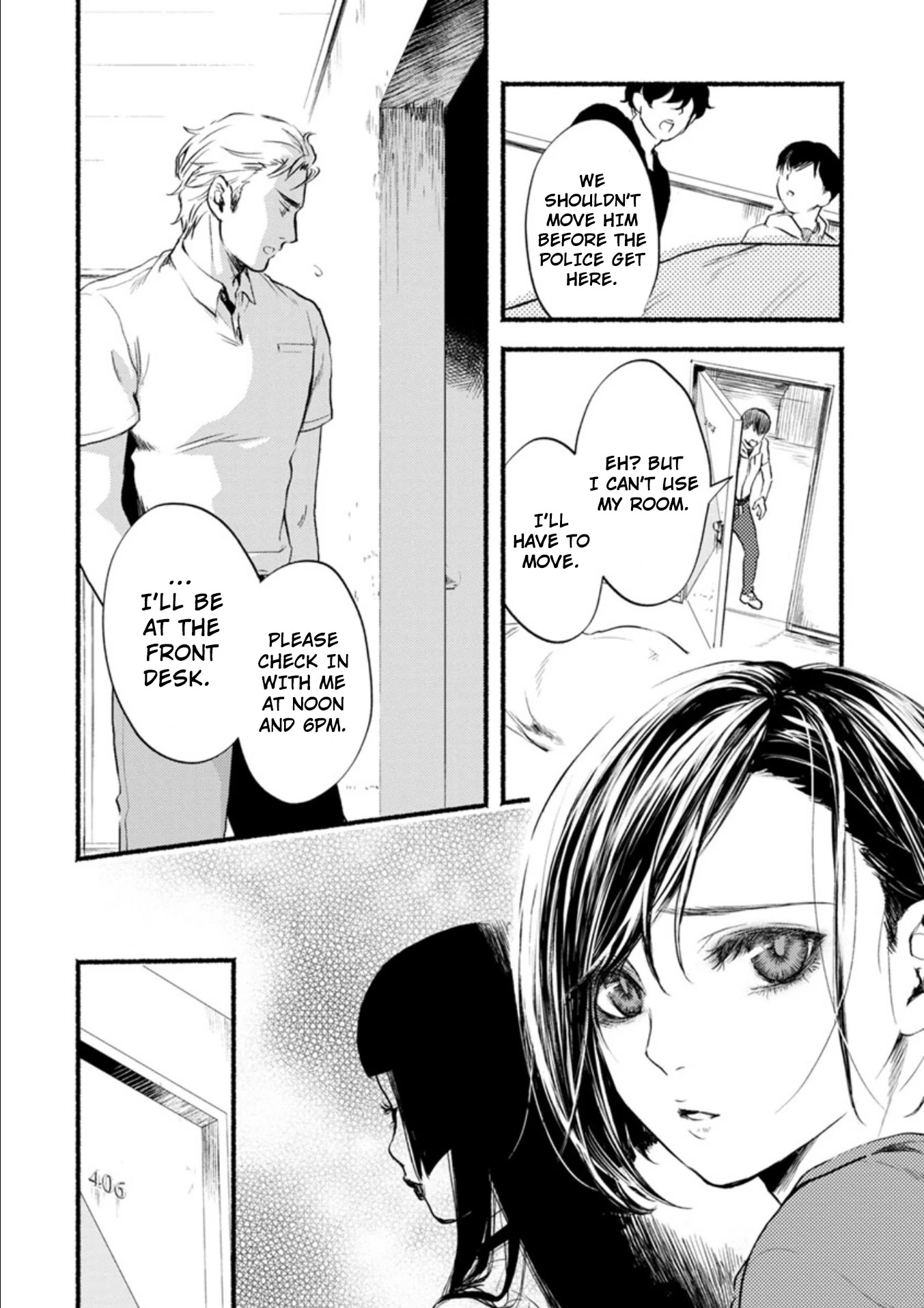 Doku Mushi - The Ruins Hotel Chapter 6 page 9 - Chapter 6