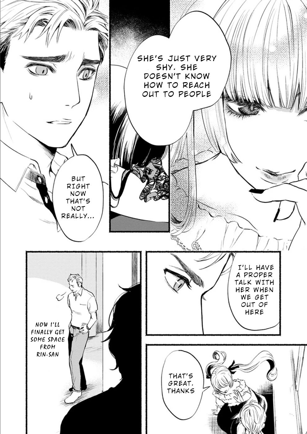 Doku Mushi - The Ruins Hotel Chapter 7 page 10 - Chapter 7