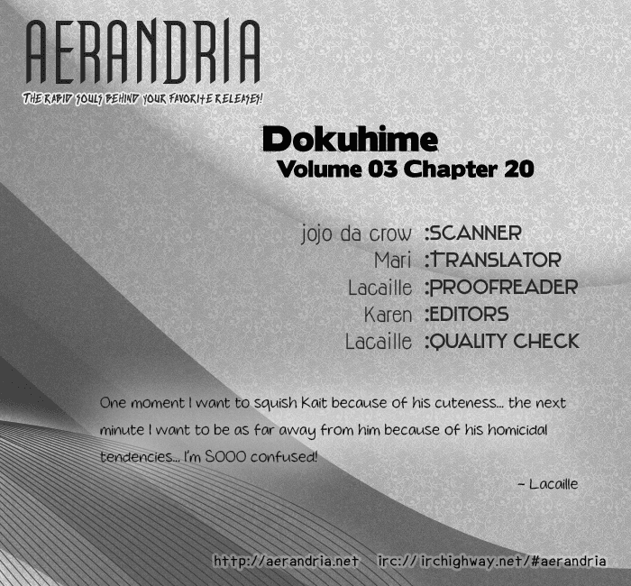 Dokuhime Chapter 20.2 page 2 - Chapter 20 v2 : sin.20