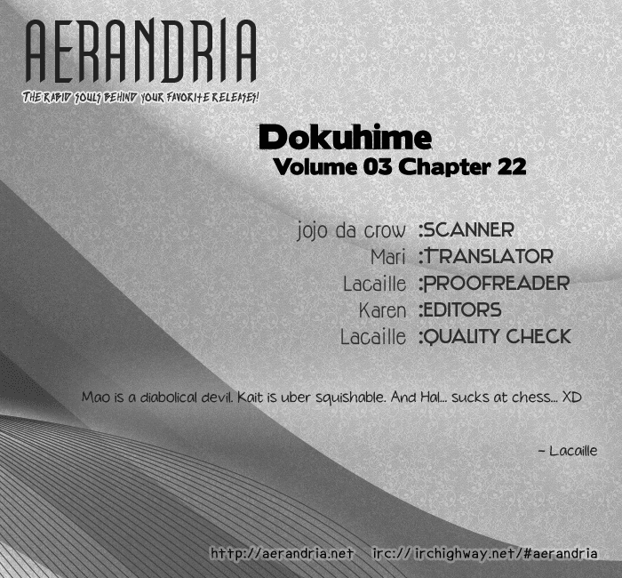 Dokuhime Chapter 22.2 page 2 - Chapter 22 v2 : sin.22