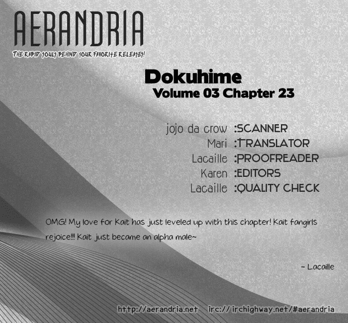 Dokuhime Chapter 23.2 page 2 - Chapter 23 v2 : sin.23