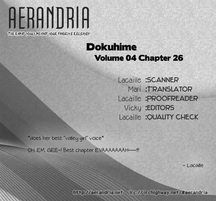 Dokuhime Chapter 26.2 page 2 - Chapter 26 v2 : sin.26