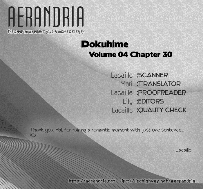 Dokuhime Chapter 30.2 page 2 - Chapter 30 v2 : sin.30