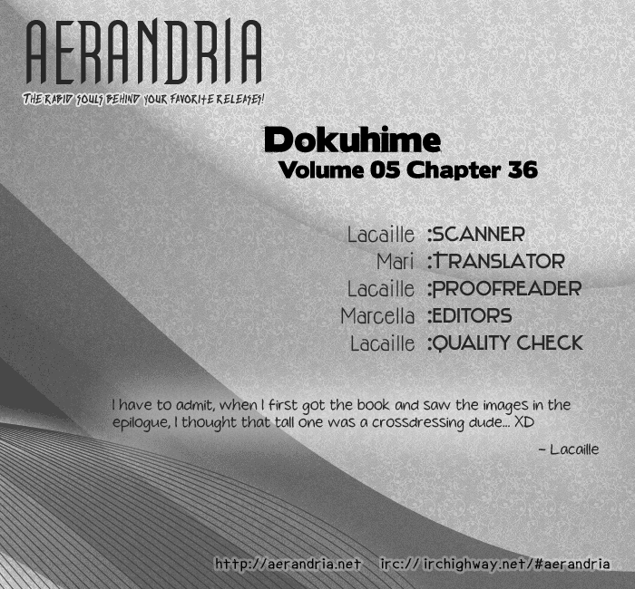 Dokuhime Chapter 36.2 page 2 - Chapter 36 v2 : sin.36