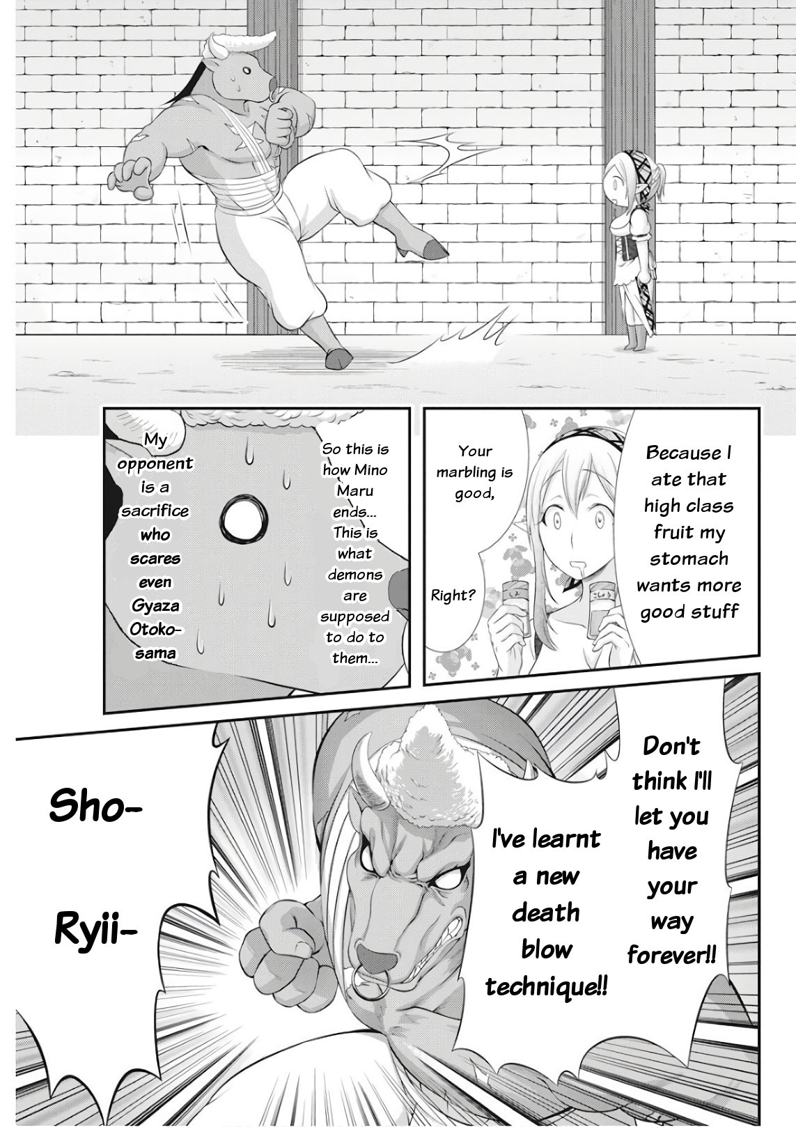 Dokunie Cooking Chapter 18 page 13 - Chapter 18: Hey Popa! You came to apologize, not fight!