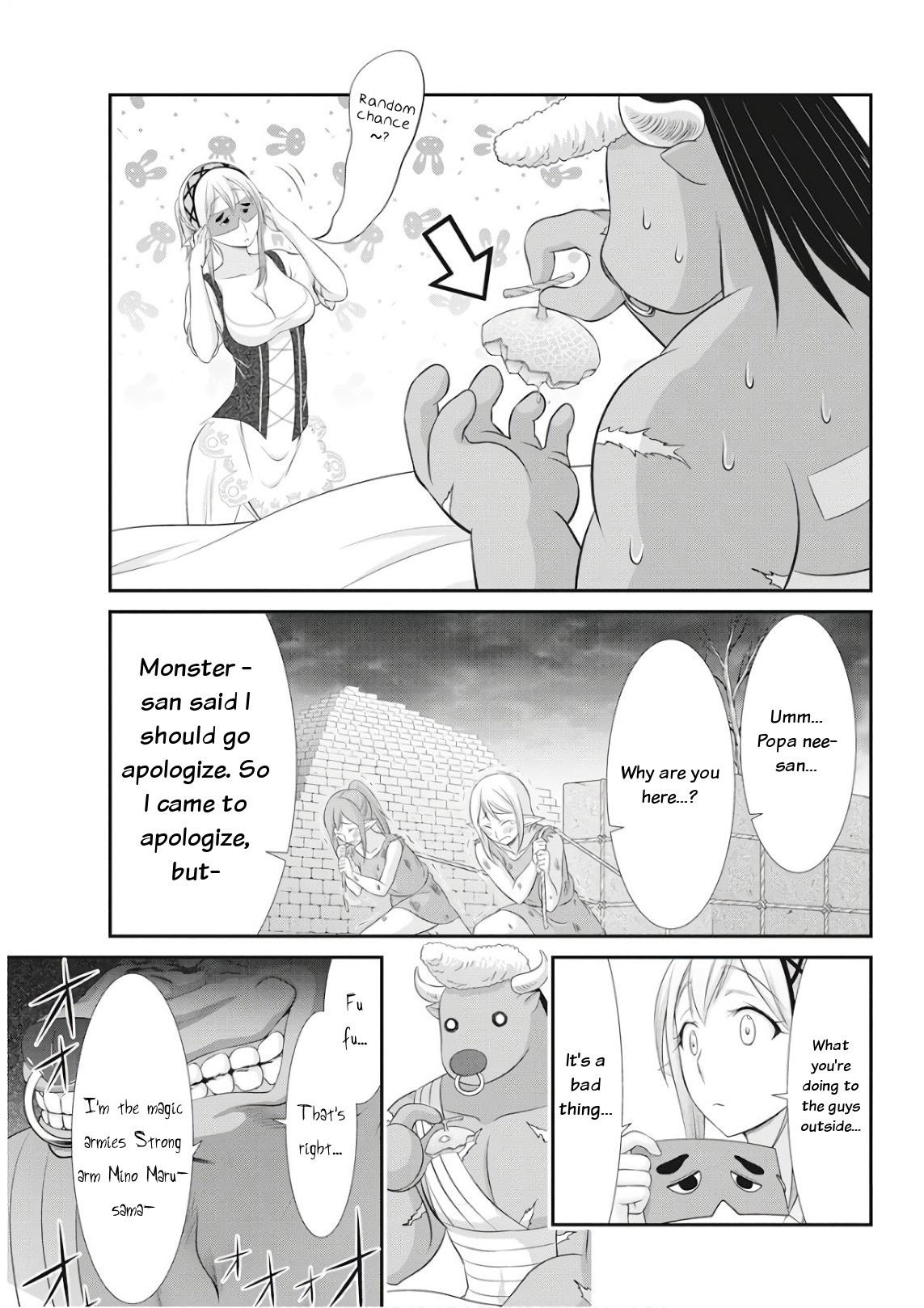 Dokunie Cooking Chapter 18 page 5 - Chapter 18: Hey Popa! You came to apologize, not fight!