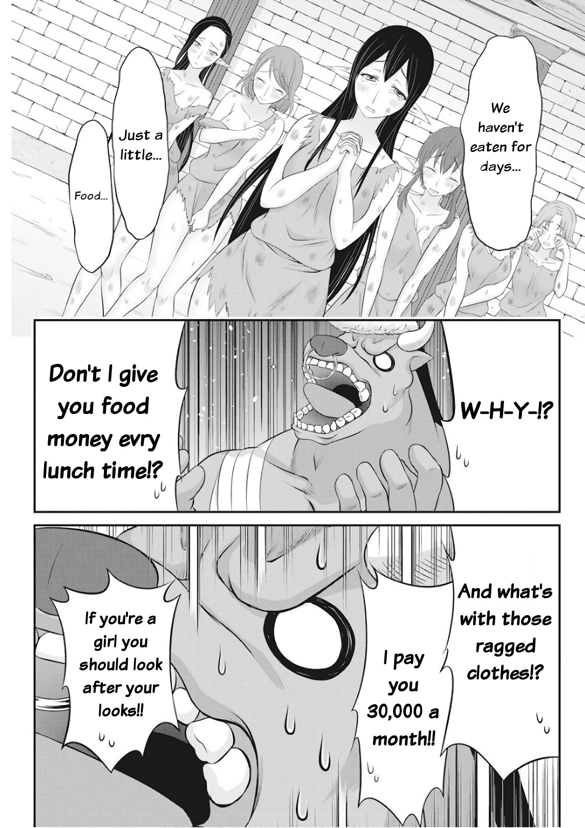 Dokunie Cooking Chapter 18 page 9 - Chapter 18: Hey Popa! You came to apologize, not fight!