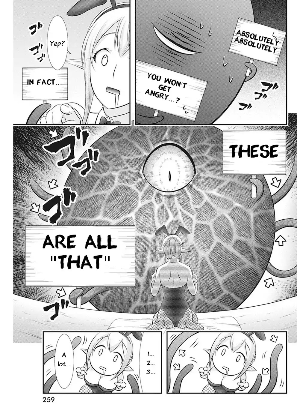 Dokunie Cooking Chapter 32 page 18 - Chapter 32: How Did This Happen (Monster-san)?