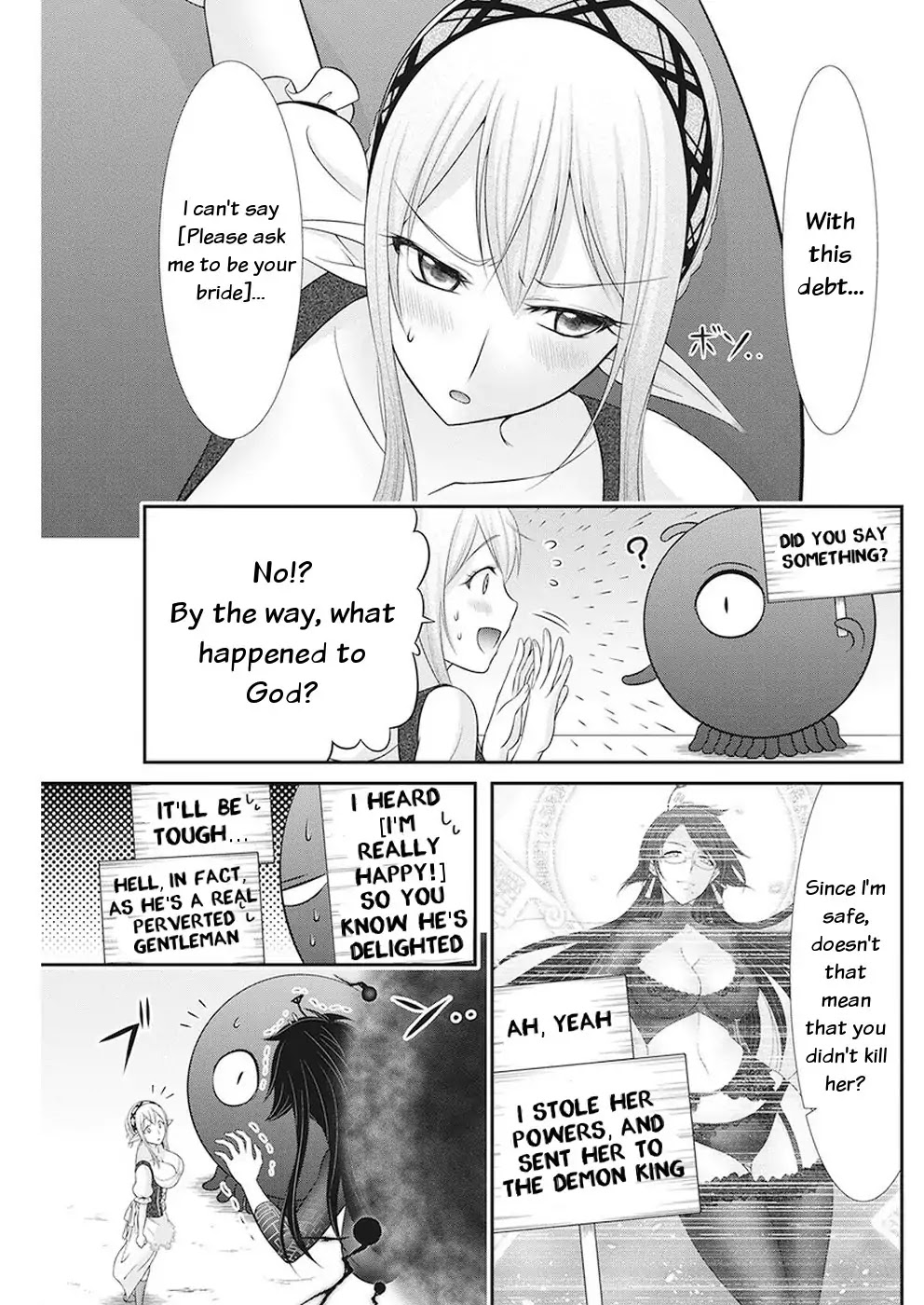 Dokunie Cooking Chapter 32 page 6 - Chapter 32: How Did This Happen (Monster-san)?