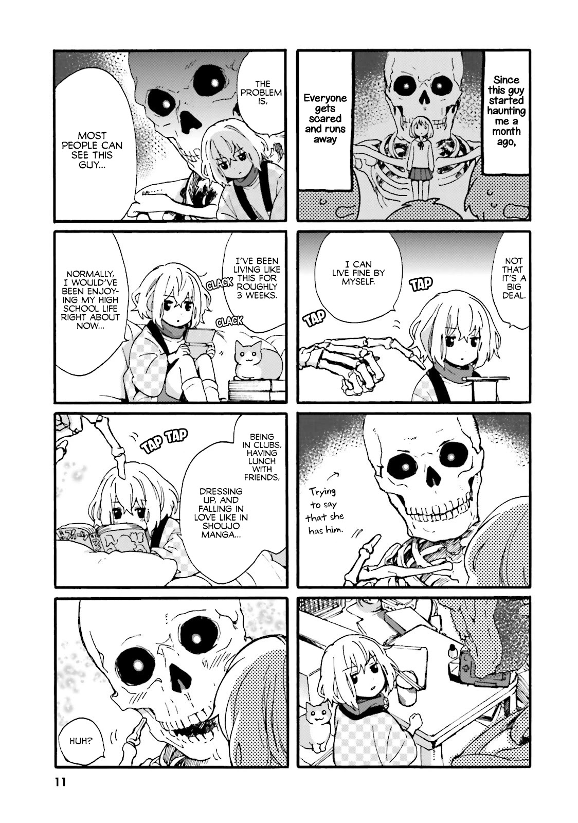 Dokuro-san ga Miteiru Chapter 1 page 11 - Chapter 1