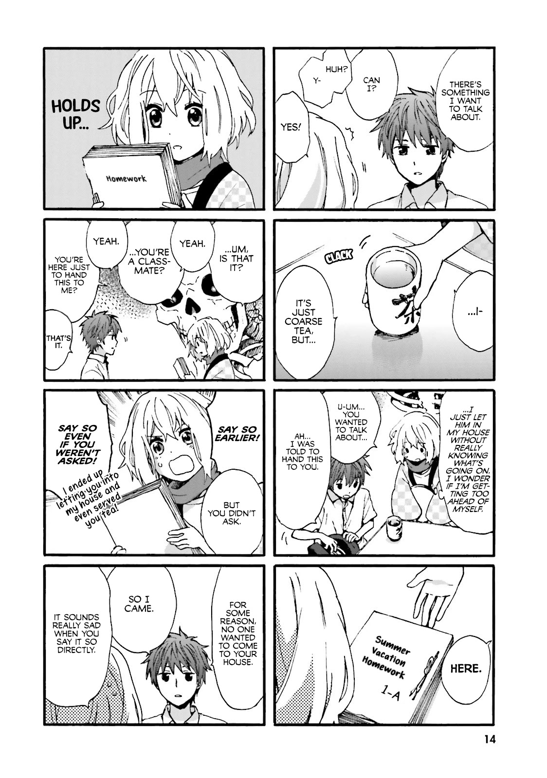 Dokuro-san ga Miteiru Chapter 1 page 14 - Chapter 1