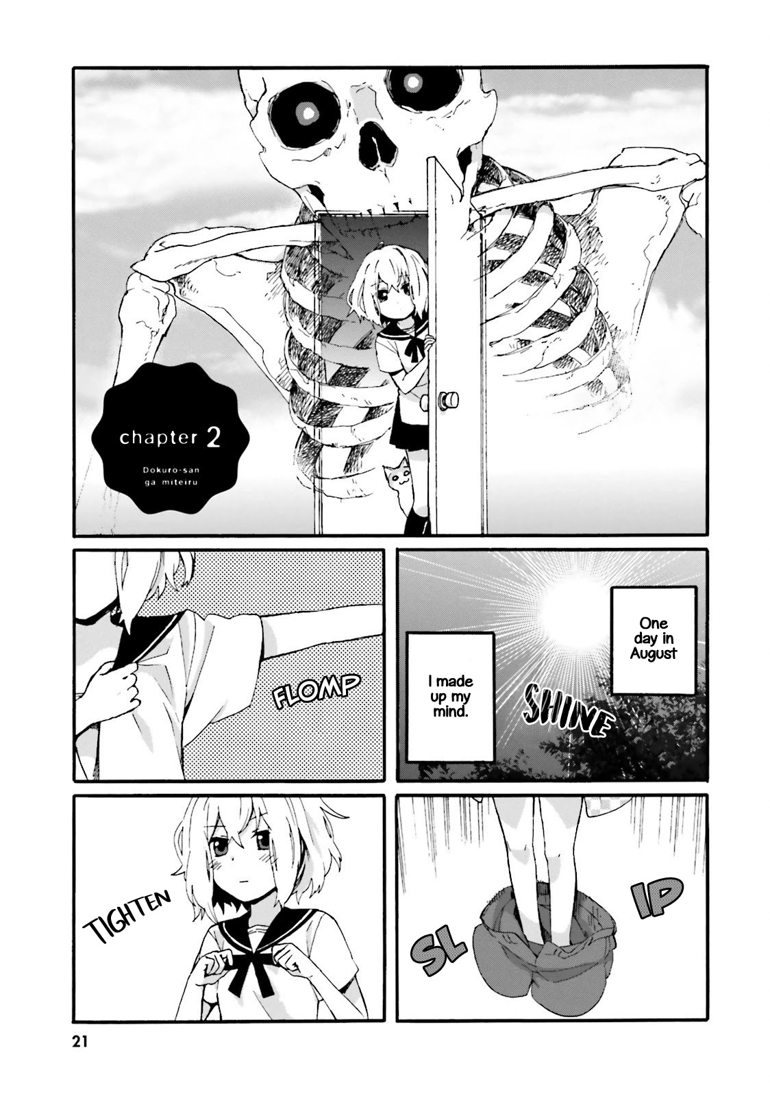 Dokuro-san ga Miteiru Chapter 2 page 1 - Chapter 2