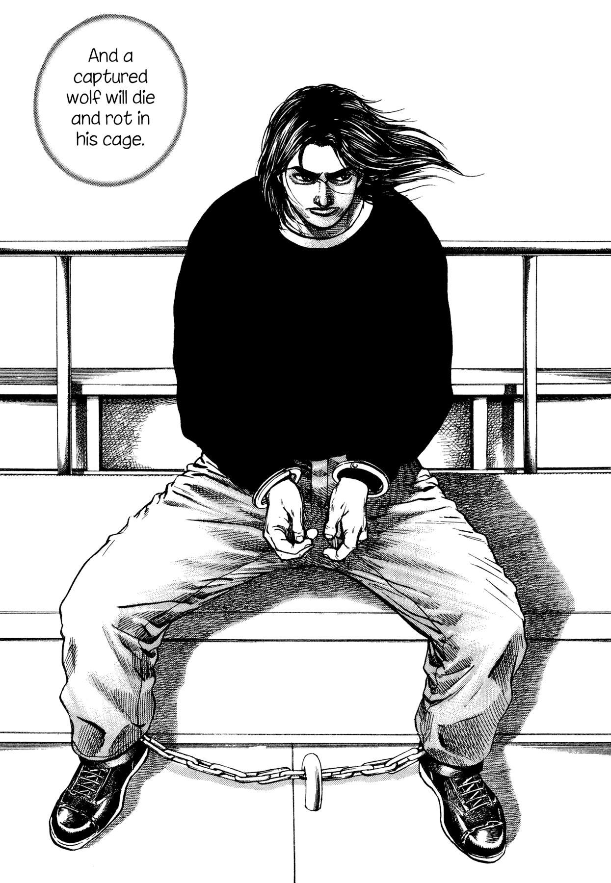 Dokuro Chapter 14.4 page 8 - Chapter 14 v4 : Prison