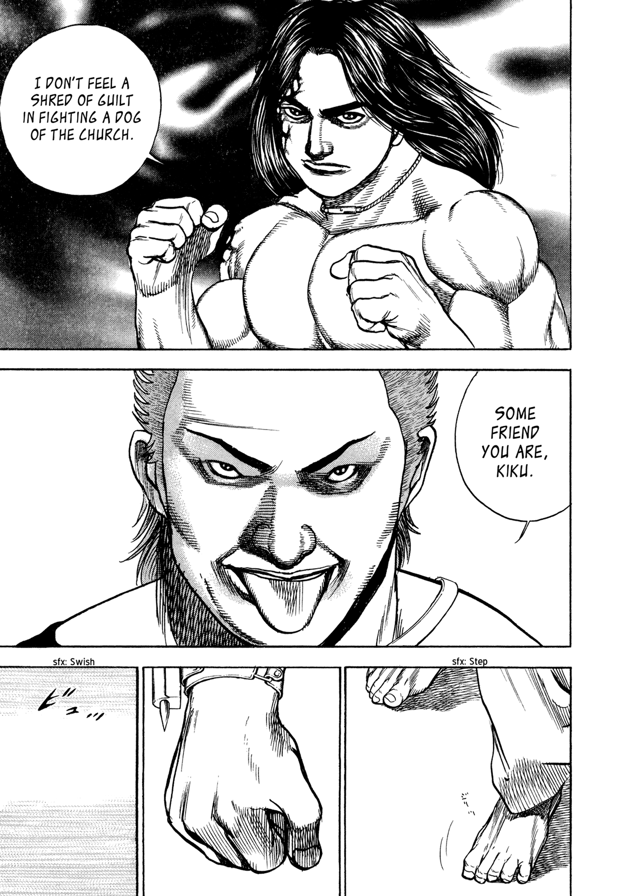 Dokuro Chapter 27.2 page 11 - Chapter 27 v2 : The Men Who Became Dogs