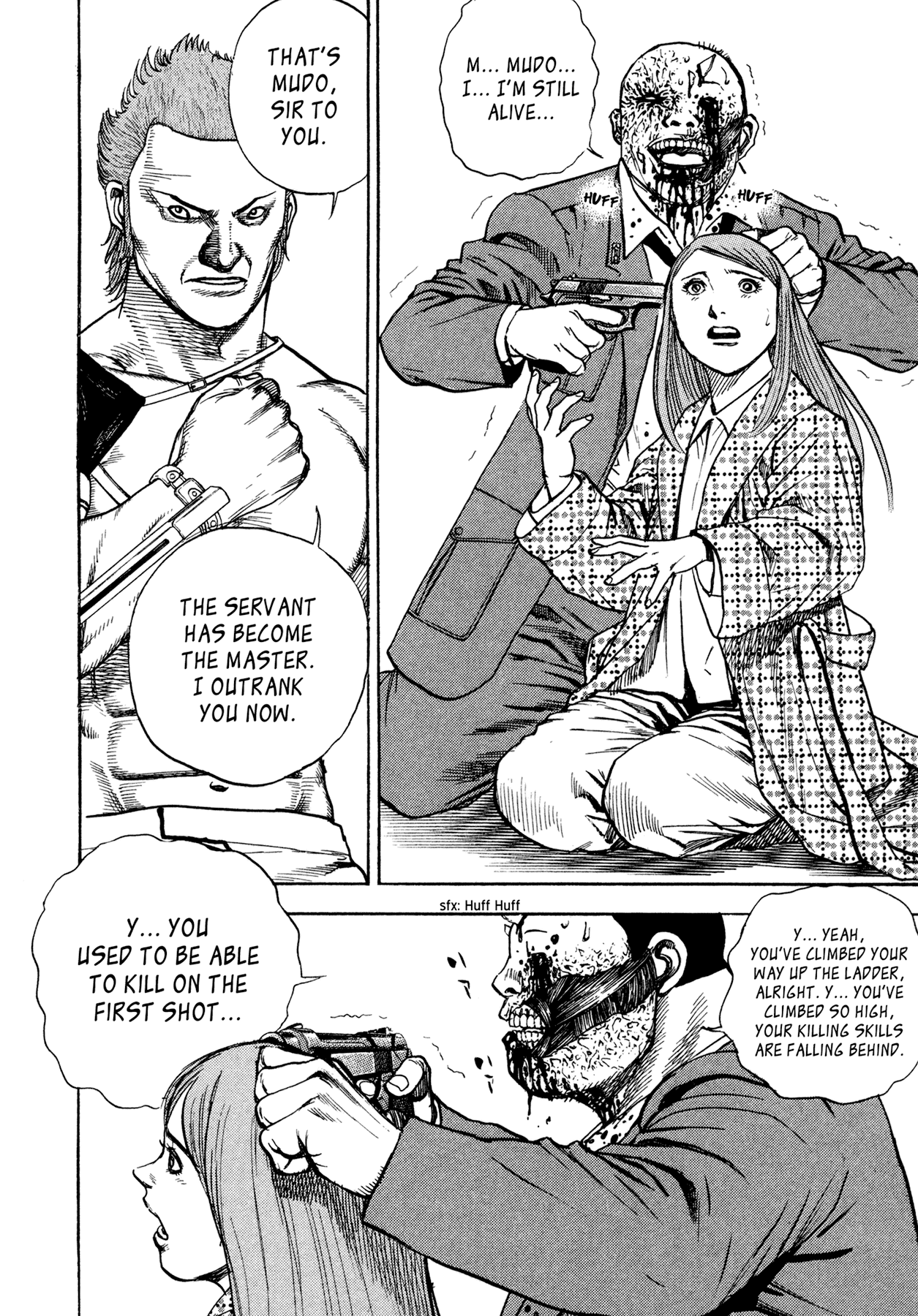 Dokuro Chapter 27.2 page 16 - Chapter 27 v2 : The Men Who Became Dogs