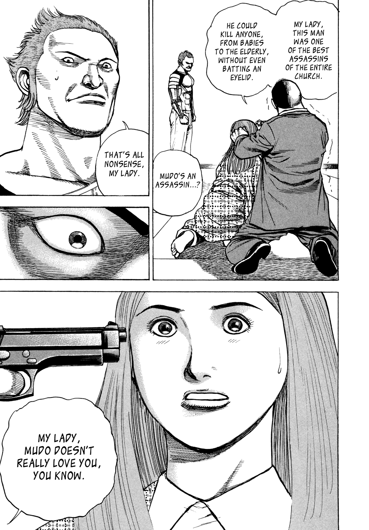 Dokuro Chapter 27.2 page 17 - Chapter 27 v2 : The Men Who Became Dogs