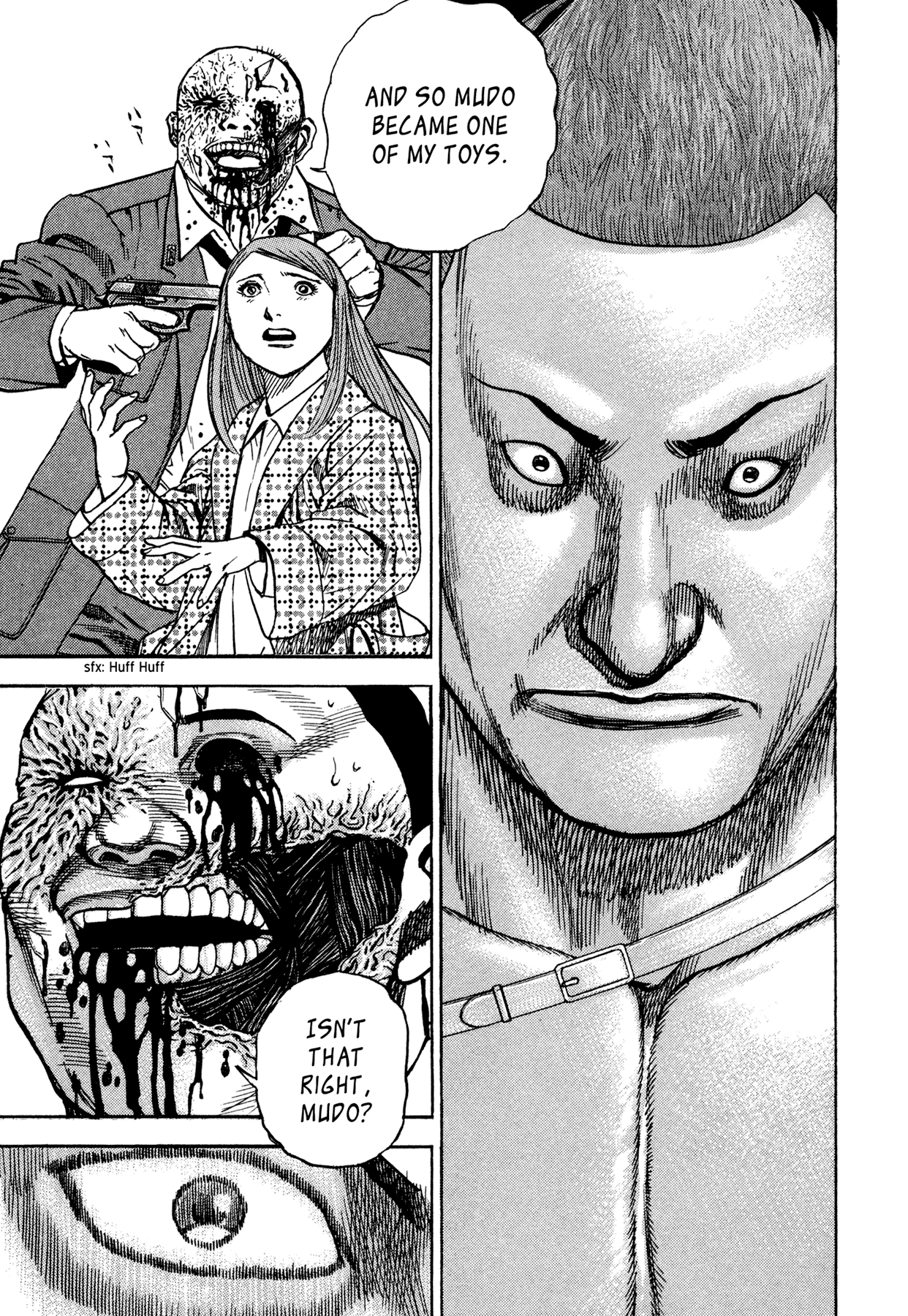 Dokuro Chapter 27.2 page 21 - Chapter 27 v2 : The Men Who Became Dogs