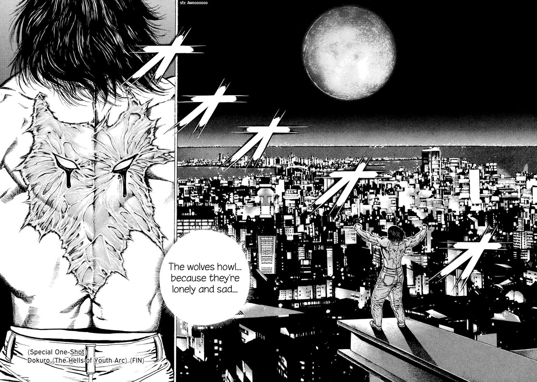 Dokuro Chapter 32.5 page 54 - Chapter 32.5 : Dokuro (The Hells of Youth Arc)