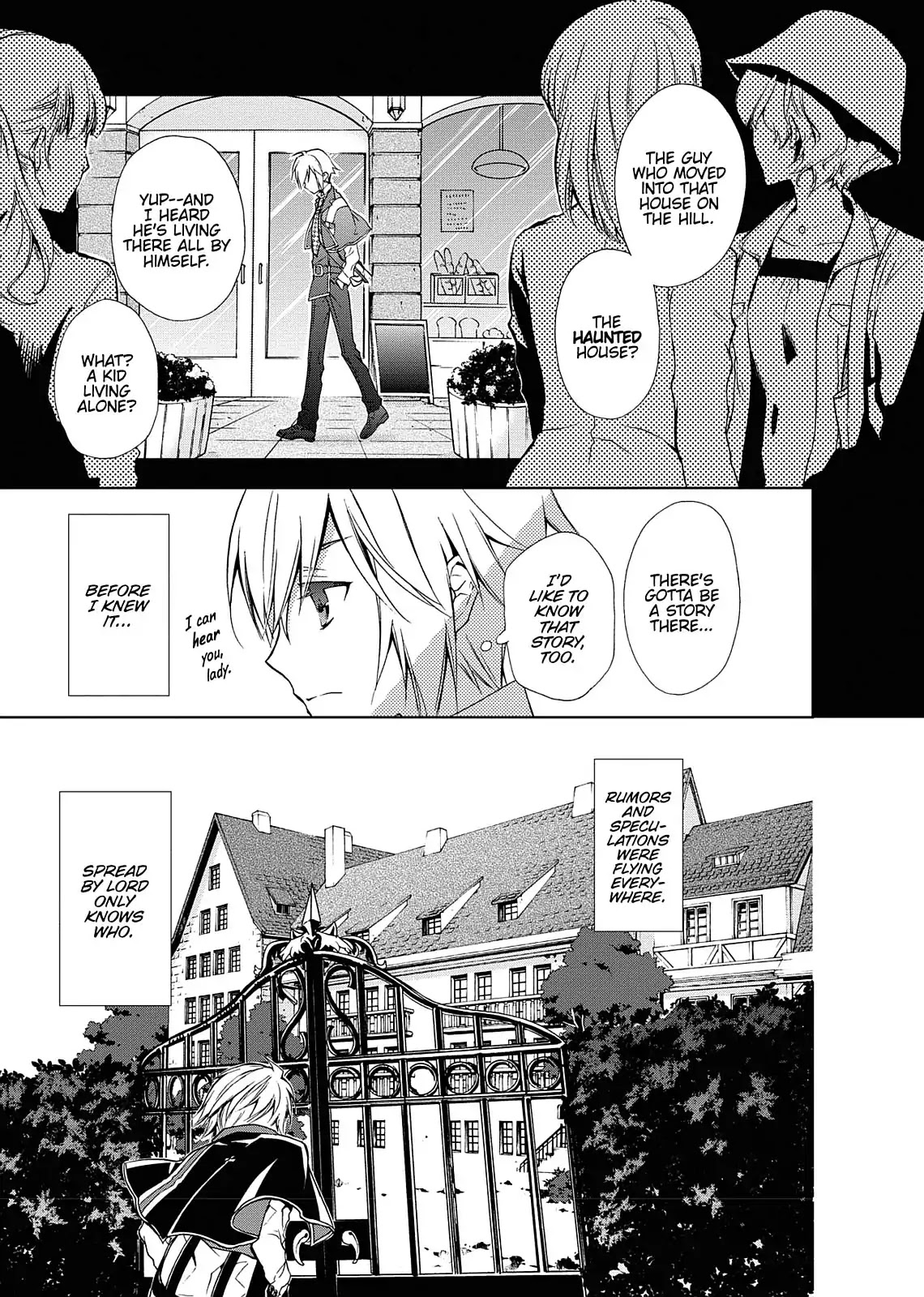 Dokusai Grimoire Chapter 1 page 11 - Chapter 1: Vol.1 Marchen 1: Grimm of the Haunted House